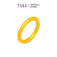 TAKA Jewellery Heritage 999 Pure Gold Ring
