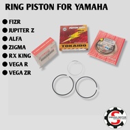 Yamaha Alfa Zigma Piston Ring (4 UV) TOKAIDO INDOPARTS QUALITY YAMAHA
