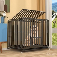 Dog Cage Large Dog Medium-Sized Dog Dog Cage with Toilet Household Indoor and Outdoor Golden Retriever Labrador Cage Dog