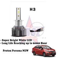 Proton Persona (Fog Lamp) C6 LED Light Car Headlight Auto Head light Lamp 6500k White Light