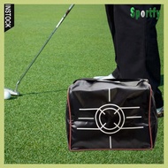 [lzdxwcke1] Golf Hitting Bag Alignment Correction Portable Bags for Golfer Golf Beginners Indoor Men Women Golf Accessories