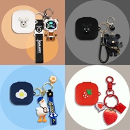 For Baseus Bass BD1 Case Baseus Bass BD1 Cartoon Bear Astronaut Silicone Soft Case Baseus Bass BD1 S