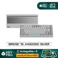 คีย์บอร์ด Shortcut Studio Bridge 75 Aluminium 75% HE เคสอลูมิเนียม 2.4GHz Bluetooth Wireless Hotswap