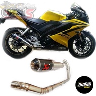 knalpot racing R15 v3 v4 R15 NEW Akrapovic full system PNP