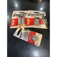 Energizer Battery MAX AA/AAA/2032 <Original> Expiry Date: 2031/2032