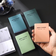 diary 2026 planner 2026 Ready Stock 2026 a7 Mini English Planner Thin Weekly Calendar Schedule Book 