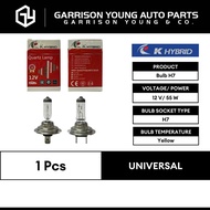 [K-HYBRID] 100% Authentic K-HYBRID Bulb H7 - 12V 55W 灯泡