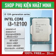 Cpu intel core i3 12100 (4 Cores 8 Threads / 3.3 - 4.3 GHZ / 12MB) Socket LGA 1700 Tray NEW