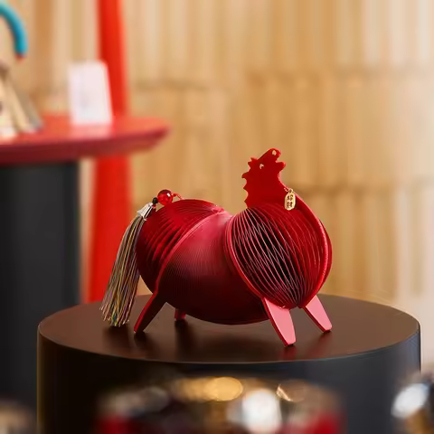 New Year 2026 Honeycomb Horse Ornament Foldable Spring Festival Decor CNY Decoration 2026 Tet Decora