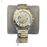 ▦▥fossil Watch Waterproof Quartz  Automatic watches for men Wristwatch Stainless steel watch Silver