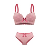 You've Bra Set Spoofery 9020 variant warna bh dan cd wanita murah - Merah, 40