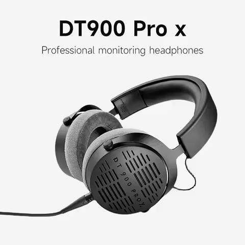 DT 900 PRO X Professional Hi Fi Audiophile Headphones Over Ear Design For Studio Monitoring And Musi