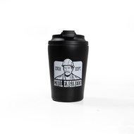 Engineer Workwear - Crane Engr Dept Series Black Civil Tumbler