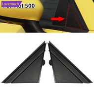 LOVETOUCH 1Pc Car Door Mirror Triangle Plate Flag Cover Front Window A-pillar Triangle Cover For FIA