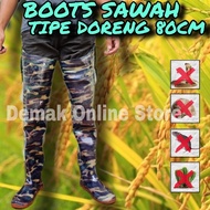 ANTI-SNAIL RICE FIELD BOOTS 80cm to thighs, rice field pants, rice field shoes