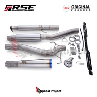Honda Civic FL5 Type R 2022+ - RSE Full Titanium Exhaust System TYPE-R