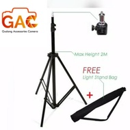 Light stand lightstand/ lamp pole studio Light support GS-200 GS200 + bag