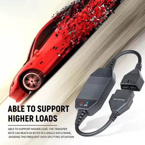 LAUNCH X431 CAN FD Adapter Original CANFD Connector Replacement Cable for X431 V+/ Pro3/Pad3/Pad V/T