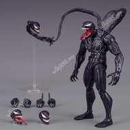Marvel Venom 2 The Amazing Spiderman Change Face Anime Articulado Action Figure toys Model Dolls Fig