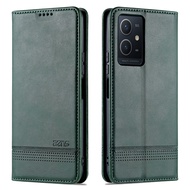 XICCI for Vivo Y75 5G/Y55 5G Phone Case Magnetic Leather Wallet Card Slots Flip Cover Protection pho