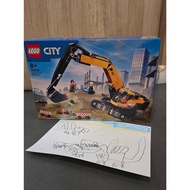 LEGO City 60420 Construction Excavator New Item (Box Has Only A Few Scratches) See The Picture)