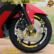 Stiker Lis Velg All Motor Yamaha Nmax Sticker Variasi Aksesoris Terbaru