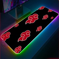 Anime RGB Gaming Mouse Pad(3 patterns),Anime RGB Gaming Desk Pad, Akatsuki Gaming Desk Mat
