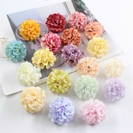 1 imported Artificial Hydrangea flower head, 5cm artificial flower head to decorate mika gift box