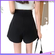 (JANUARY BRAND) SMLXL2XL Women's High Waist Short pants女装高腰短裤罗马弹力面料后腰伸缩裤头-JN5712