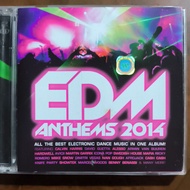 EDM ANTHEMS 2014 Music CD contains 2 discs
