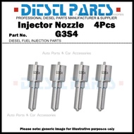 4Pcs Diesel Fuel Injector Nozzle Tips G3S4 for Mitsubishi ASX Evolution 1.8 Di-D 4N13 /  Outlander 2