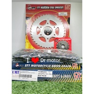 MODENAS NS200 RS200 PULSAR NS 200 RS STT Sprocket Set Chain Heavy Duty 14T 39T 520H-110L SPROKET SPO