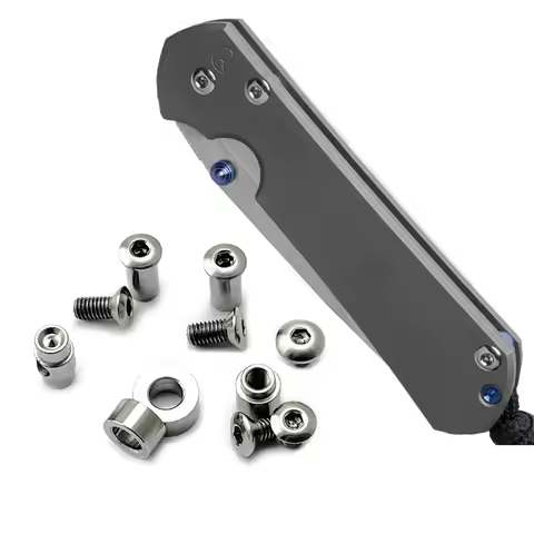 1/2 Sets Knife Screw Titanium alloy Screws For Chris Reeve Small Sebenza 21，31 Folding Pocket Knife 