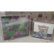 Premium Pokémon Acrylic Case Protector – Booster Box / ETB Display Box | Magnetic Lid