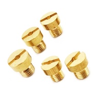 5pcs Threaded Carburetor Jets #60 65 70 75 80 for Motorized Racing Carburetor Fit 60cc 80cc Engine R