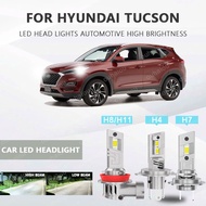 FOR HYUNDAI Tucson Car LED Headlight H4 H7 H8 H11 Super bright LED car headlights