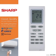 [SHARP] Compatible For Sharp/GREE/FujiAire/Electrolux 1HP Air Cond Air Conditioner Remote Control [SH-OFB]