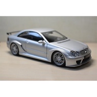 Jingshang Kyosho 1: 18 Benz Benz CLK DTM AMG Coupe Hard Top, Silver, Good Appearance, Tail Etching F