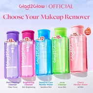 Glad2Glow Cherry Blossom Micellar Water Makeup Remover Cleansing oil Boosting/Acne/Sensitive 300ml