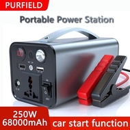 Original Queed Portable Solar Generator Power Suply Station Genset