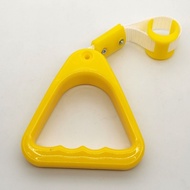 B. b.Low Price Spike Bus Bus Handle Triangle Ring Fitness Equipment Pull Ring Subway BRT Bus Adverti