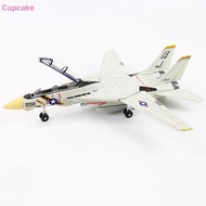 [CKE] 1:72 Scale F-14 Tomcat Fighter Jet Model - White &  ABS Plastic Aircraft With Detailed Design,