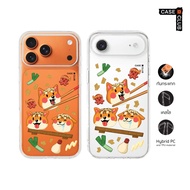 CaseClub Iphone Case Phone Clear Shiba Taco Pattern For i17 Pro Max/i17 Pro/i17 Air