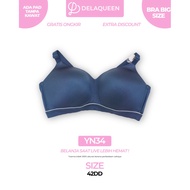 Delaqueen | Bra Jumbo Size Bra 42DD YN34