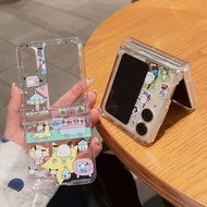 OPPO Find N2 Flip Case For OPPO Find N2 Flip (CPH2437) 【Hard case cartoon Cute Boy girl Fold the pho