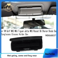 Car Sunglasses Glasses Holder Box Case  Golf MK5 MK6   MK5  B6   Seat 1KD868837 Accessories A