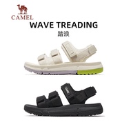 Camel Outdoor Casual Shoes Sandals Treading Wave 2026 Summer Men's Shoes Soft Sole Beach Shoes Velcr