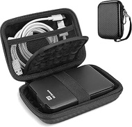 ProCase ハード EVA ケース Seagate Expansion Seagate Backup Plus スリム 1TB 2TB 4TB 耐衝撃 収納ケース Western Digital My Passport ポータブル 2.5 インチ ハードディスク USB 3.0 -ツイル