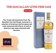 The Macallan 12 years Fine Oak Triple Cask Whisky 700ml