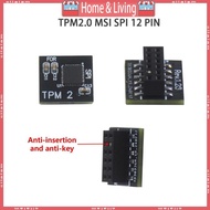 ci TPM 2 0 Security Module 12 Pin SPI Interfaces Encryption Security Card for Motherboards